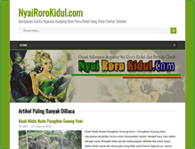 Tablet Screenshot of nyairorokidul.com